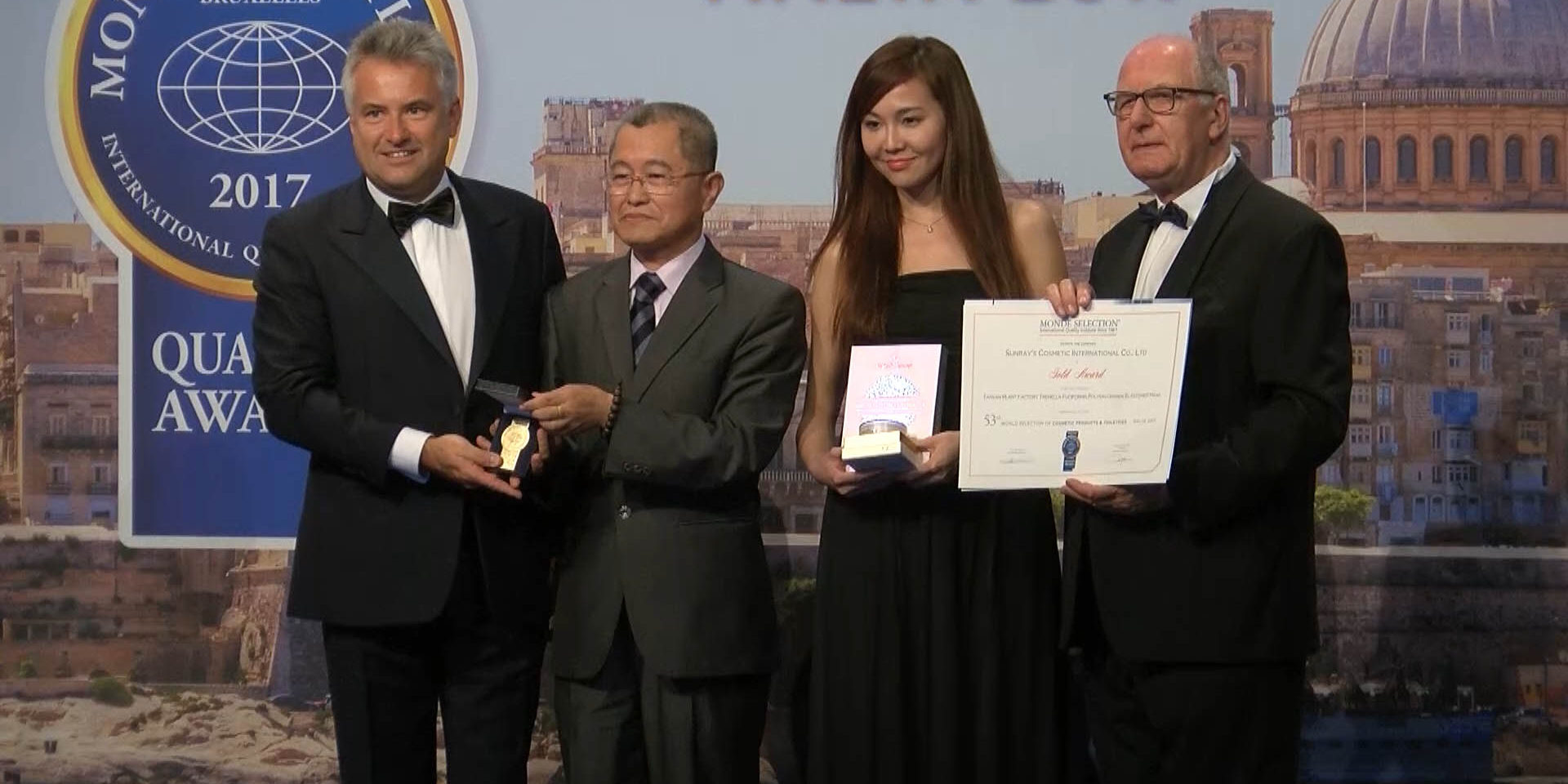 Monde Selection – Annual Awards ceremony 2017 – Malta